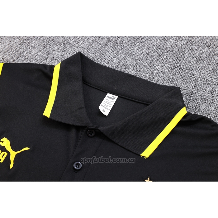Camiseta Polo del Borussia Dortmund 2023-2024 Negro
